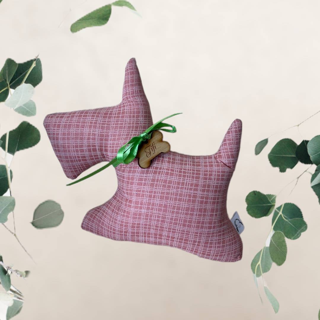 Kutyafi-kék kockás - Image 4